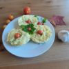 Купить Батат запечений з сочевичею і синьою капустою за 0 грн